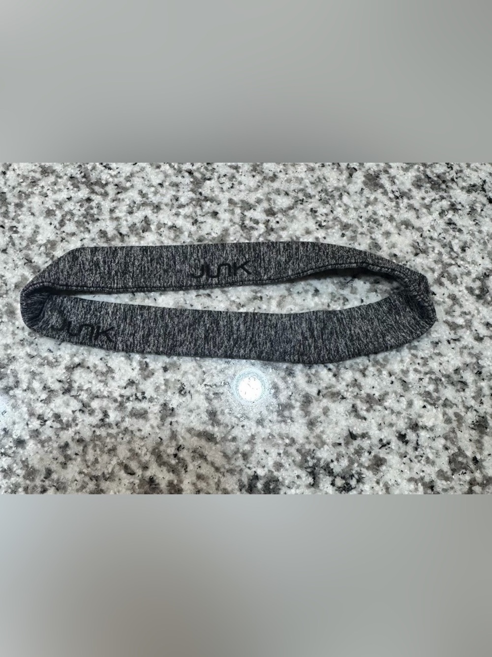 Junk Thin Headband Static Black Grey
